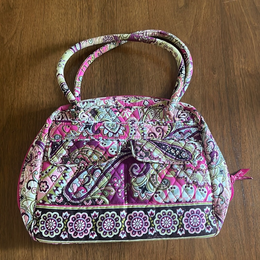 vera bradley printed medium-sized bag